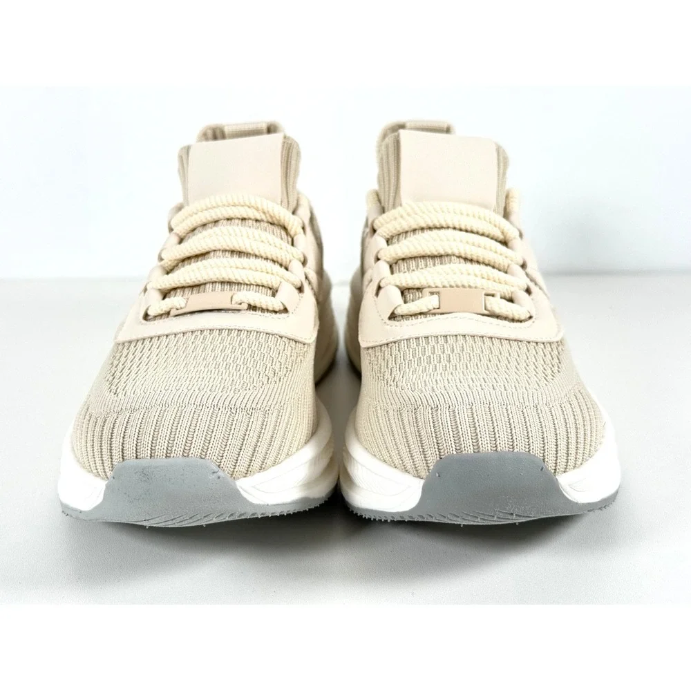 Outwoods Stride1 Cream Lace-Up Fashion Sneakers New Sz 8 M
